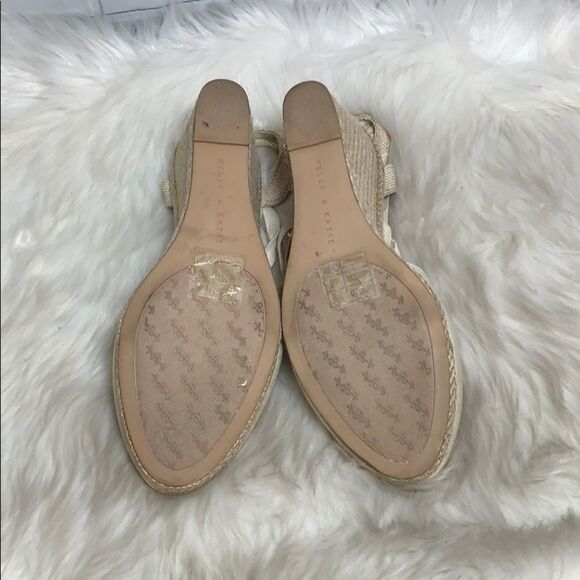 Kelly & Katie Hanah Metallic Wedge Sandals Sz 9.5 - Picture 6 of 7